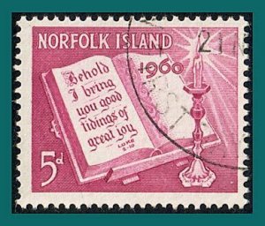 Norfolk Island 1960 Christmas, used #43,SG41