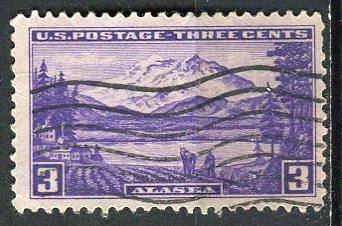 U.S.A.; 1937; Sc. # 800; O/Used Single Stamp