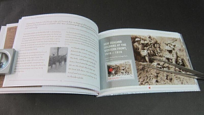 New Zealand 2008 ANZAC Complete Booklet