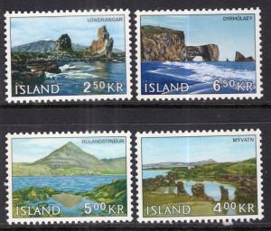 Iceland 380-383 MNH VF