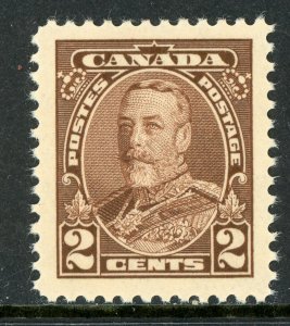 Canada 1935 KGV 2¢ Brown Scott # 218 MNH V672