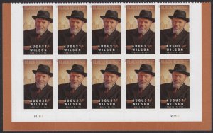 US 5555 Black Heritage August Wilson forever plate block (10 stamps) MNH 2021