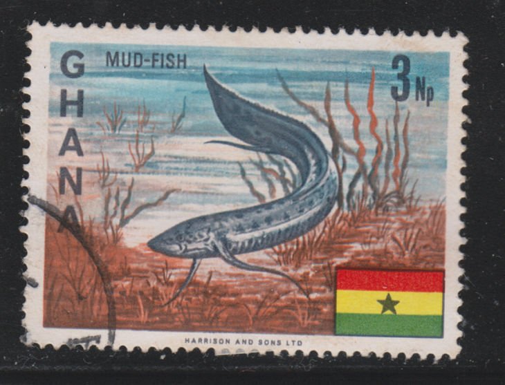 Ghana 290 African Lungfish 1967