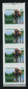 Canada 2509i End Strip MNH Moose, Baby Animal