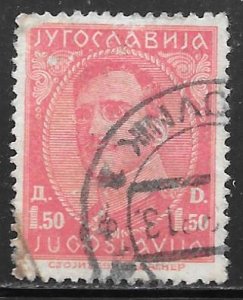 Yugoslavia 67: 1.50d Alexander, used, F-VF