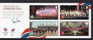 Great Britain Sc 3112 2012 Olympic Memories stamp sheet mint NH