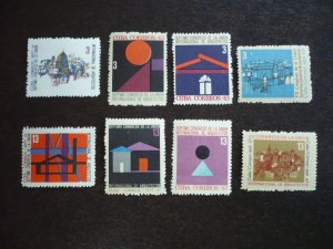 Stamps - Cuba - Scott# 806-813 - Mint Hinged Set of 8 Stamps