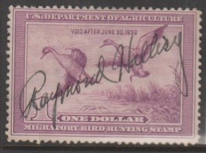 U.S. Scott #RW5 Duck Stamp - Used Single