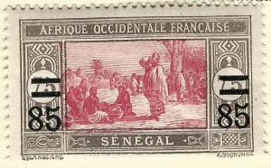 Senegal Sc #126 F-VF Mint OG hr French Colonies are Hot!