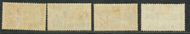 Cyprus Sc#136-139 M/LH/VF, 136 NG, Cv. $39.75 