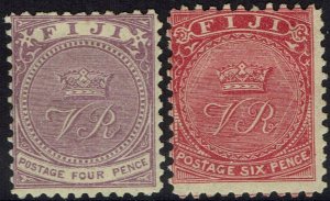 FIJI 1878 VR MONOGRAM 4D AND 6D PERF 11 X 11¾