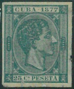 88309-Spanish ULTRAMAR Havana-Stamps -- Edifil # 41s Mint Slightly Hinged MLH 