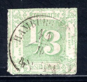 Thurn and Taxis #22 Used,   F/VF.   CV $240.00   ...   6340022