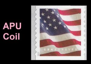 US 5159 Flag forever coil single APU MNH 2017