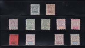 BRITISH GUIANA VF-MLH KGV ISSUES SHIPS ETC HIGH CAT VALUE MUST SEE