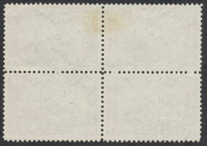 Canada #175 20c Harvesting Arch Issue F-VF Used Block of 4