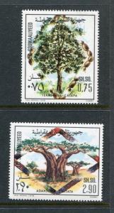 Somalia 461-462, MNH, Trees Acacias 1978. x27947