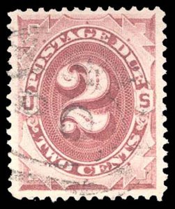 U.S. POSTAGE DUE J23  Used (ID # 91237)