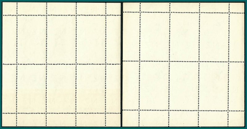 New Zealand 1962 Health, Birds, 2x MS, mint  #B63a-B64a,SGMS813b