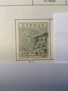 Cyprus  #  19  used