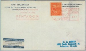 81735 - USA - Postal History -  COVER mailed in THE PENTAGON War Deparment 1943