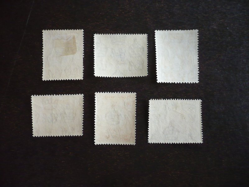 Stamps-Kenya Uganda Tanganyika-Scott# 46-50,52-Mint Hinged Part Set of 6 Stamps