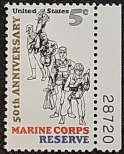 US Scott # 1315; 5c Marine Corps Reserve; from 1966; MNH, og, VF centering