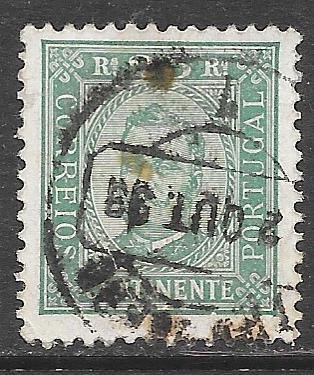 Portugal 71a: 25c King Carlos, used, F-VF