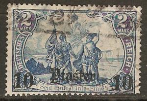 Germany Off Turkey 52 Mi 45 Used F/VF 1906 SCV $47.50