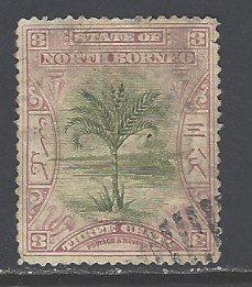 North Borneo Sc # 82 used (RS )