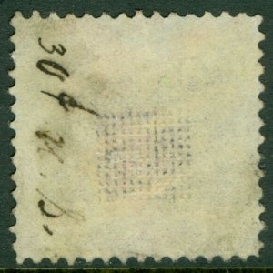 USA : 1869. Scott #121 Used. Full perfs with notation on reverse only. Cat $450. 