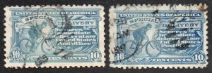 US E10 & E10a Used