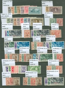 Italy/Aegean Islands #3/14 Unused Single