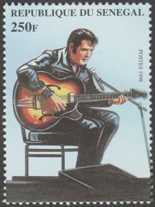 SENEGAL 1999 SCOTT # 1350. MINT. ELVIS PRESLEY. # 5