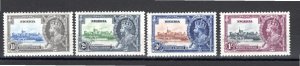 Nigeria 1935 MNH Sc 34-7