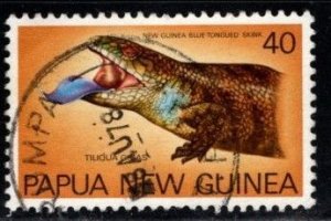 Papua New Guinea - #481 Lizards - Used