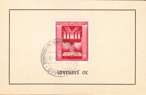 Germany 1944 Semi-Postals on Small Cards with Occupied Holland Cancels