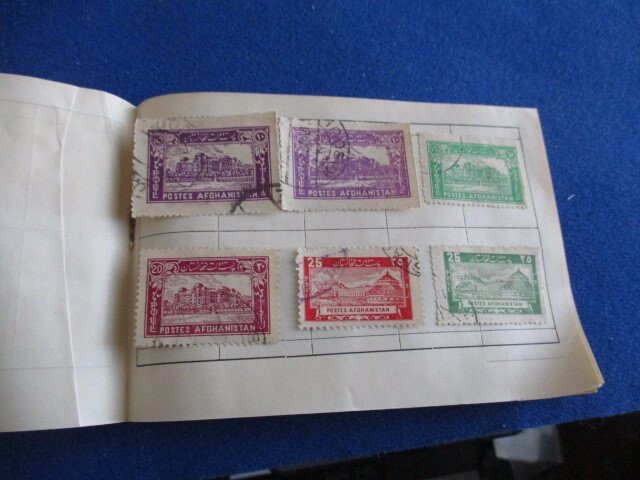 AFGHANISTAN COLLECTION IN APPROVAL BOOK, MINT/USED