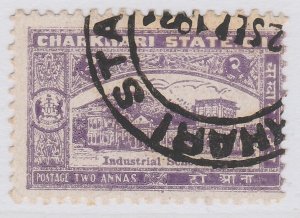 1931 INDIAN STATES CHARKHARI 2nd Used Stamp A29P29F40340-