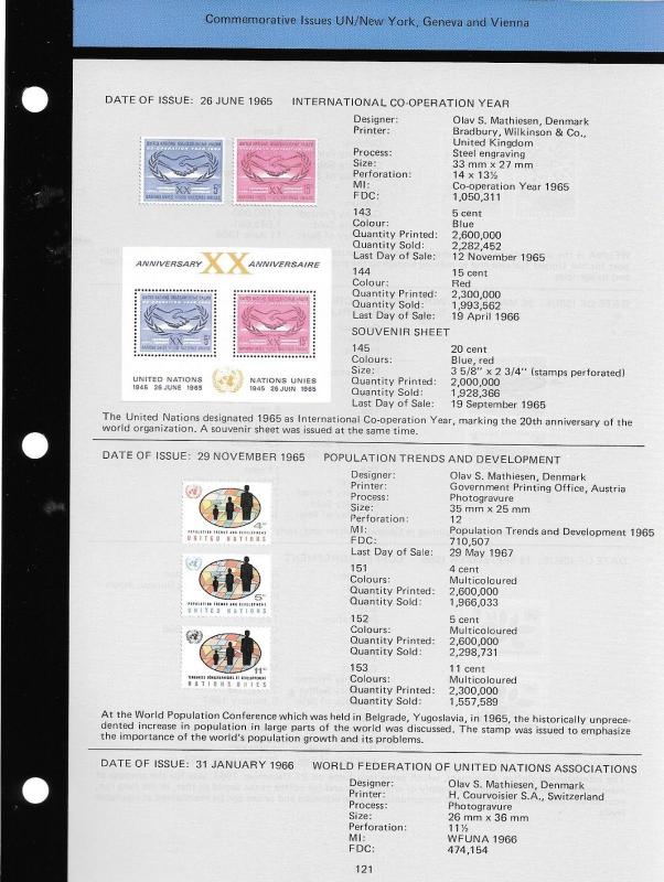 United Nations Official Stamp Catalogue 1951- 986 401 pages slightly used