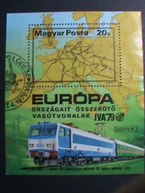 ​HUNGARY-1979 SC#2580  INTERNATIONAL TRANSPORTATION EXHIBITION USED S/S VF