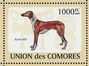 Dogs Stamp Aidi Sloughi Boerboel Basenji Azawakh Africanis S/S MNH #2135-2140