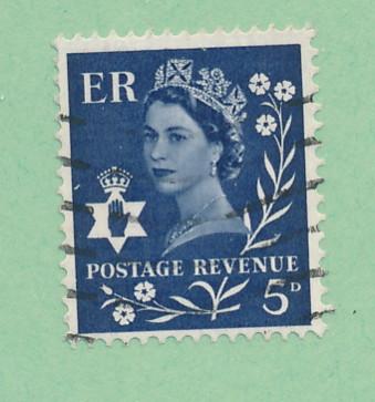 GB Northern Ireland 1968 Scott 10 used - 5p, QE II