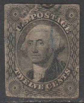 U.S. Scott #17 Washington Stamp - Used Single