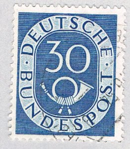 Germany 679 Used Numeral 30 1951 (BP58506)