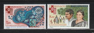 Monaco 1983-1984 Set MNH Red Cross