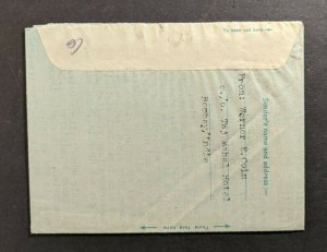 1951 Bombay India Airmail Cover to Philadelphia PA USA