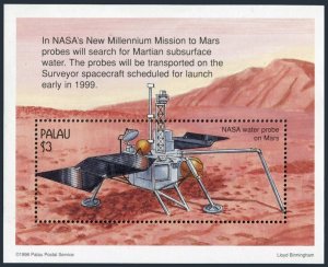 Palau 412,MNH. Voyages to Mars,1996.NASA water probe on Mars.