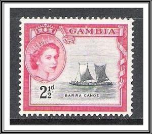 Gambia #156 QEII Barra Canoe MLH