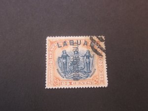 Malaya Labuan 1901 Sc J9 FU